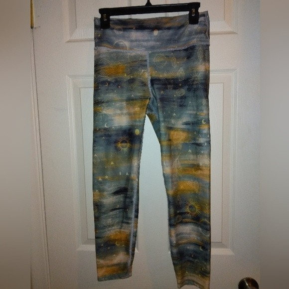Flexure leggings size Large‎ Crystal sun moon planet celestial - Picture 1 of 10